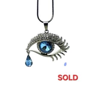 Eye Candy Los Angeles Teardrop Necklace